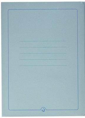 CARTELLA SEMPLICE MANILLA AZZURRO