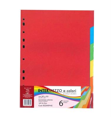 SEPARATORI 6pz CARTONCINO