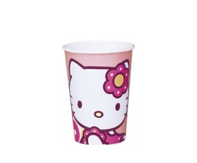 BICCHIERI HELLO KITTY BAMBOO 10pz