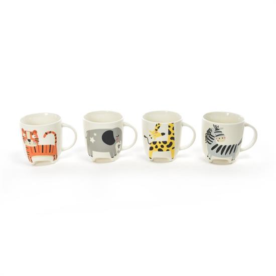 TAZZA ANIMALETTI C/PIEDINI