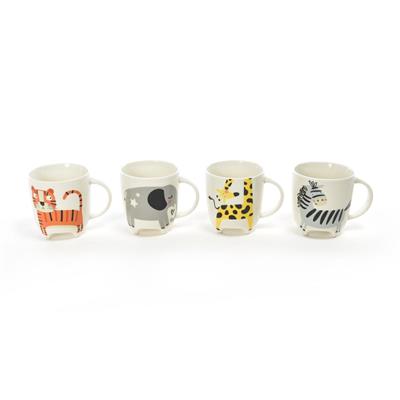 TAZZA ANIMALETTI C/PIEDINI