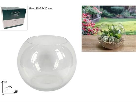 VASO PALLA VETRO 20cm