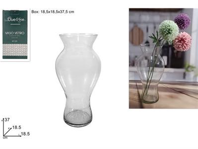 VASO VETRO FLORA 37cm