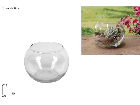 VASO PALLA VETRO 10cm