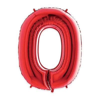 MYLAR NUMERO ROSSO 0 1mt