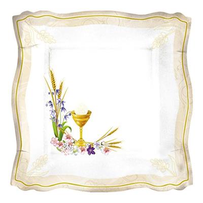 PIATTI COMUNIONE PRESTIGE 24cm 8pz.