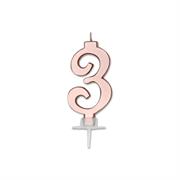 CANDELINA METAL ROSE GOLD 3