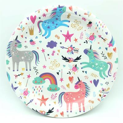 PIATTI UNICORN CHIC 24cm 8pz