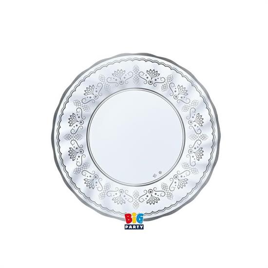PIATTI ROYAL SILVER 20cm 6pz