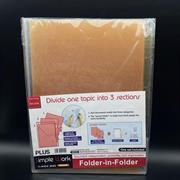 FOLDER IN FOLDER ARANCIO