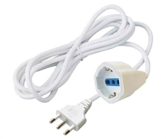 PROLUNGA 2mt PRESA SCHUKO SPINA 16A.
