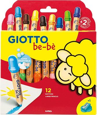 GIOTTO BEBE' 12 MATITONI NEW F482000