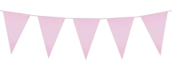 FESTONE BANDIERA ROSA 10mt