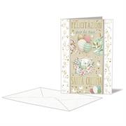 BIGLIETTO CRESIMA PORTASOLDI