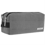 BUSTINA COMIX 2 ZIP GRIGIO MELANGE.