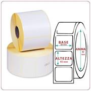 ROTOLO ETICHETTE 58x83 A.40 500pz