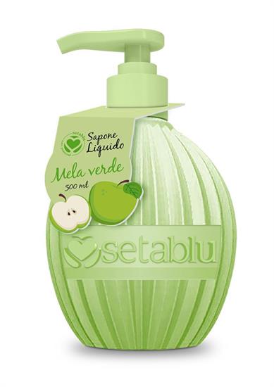 SAPONE LIQUIDO ROTONDO 500ml MELA VERDE