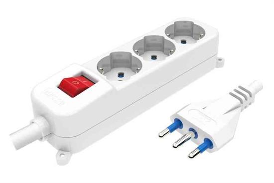 MULTIPRESA 3 SCHUKO SPINA 16A