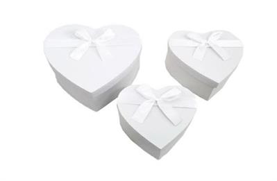 SCATOLA CUORE BIANCO 14x13x6