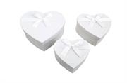 SCATOLA CUORE BIANCO 12x12x5