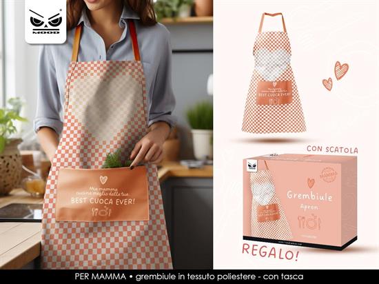 GREMBIULE MAMMA CUCINA MEGLIO
