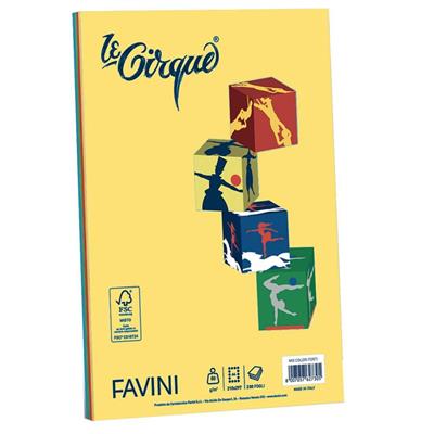 RISMA LE CIRQUE A4 MIXFORTI 80gr 200ff