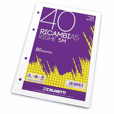 RICAMBI A4 10mm 40ff