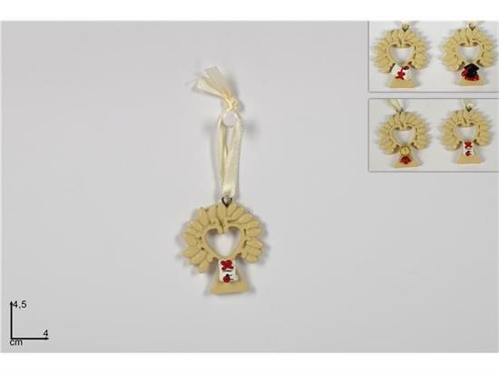 APPENDINO RICORDO LAUREA ALBERO 4,5cm BEIGE