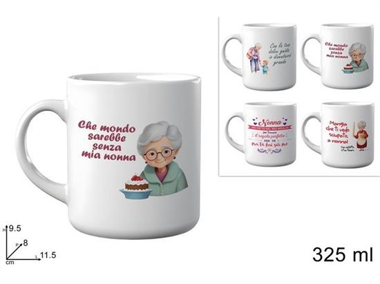 TAZZA NONNA 325ml ASS. IN BOX