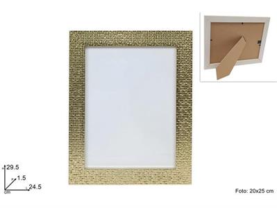 CORNICE FANTASIA QUADRETTI ORO 20x25