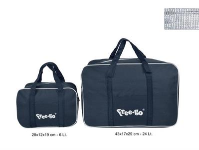 BORSA FRIGO COPPIA CLASSICA BLU