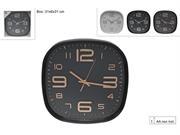 OROLOGIO MURO QUADRATO C/NUMERI 3D