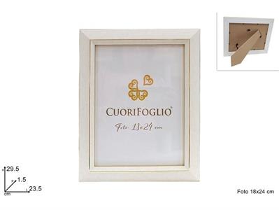 CORNICE MARMORIZZATO BIANCO 18x24