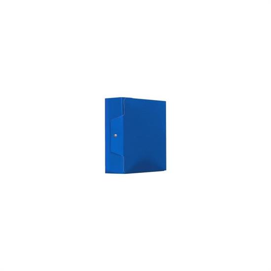 CARTELLA PROGETTI D15 BLU C/BOTTONE