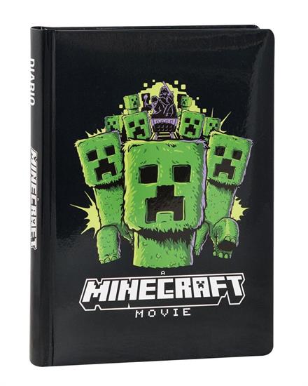 DIARIO MINECRAFT MOVIE STD NERO