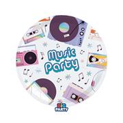 PIATTI MUSIC PARTY 6pz 18cm