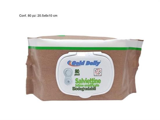 SALVIETTINE INTIME BIODEGRADABILI 80pz