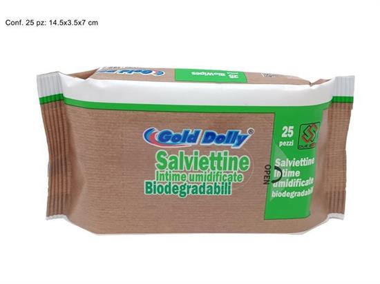 SALVIETTINE INTIME BIODEGRADABILI 25pz