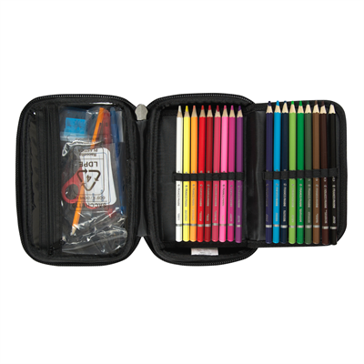 ASTUCCIO COMIX MAXI ZIP CLASSIC VERDE
