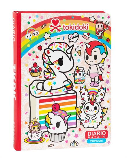 DIARIO TOKIDOKI 2026 STD ROSSO