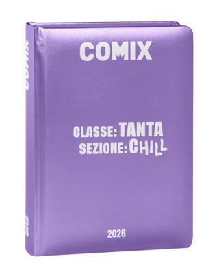 DIARIO COMIX WAVE LILLA 13 MESI mod.LI