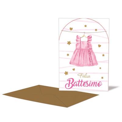 BIGLIETTO BATTESIMO BIMBA