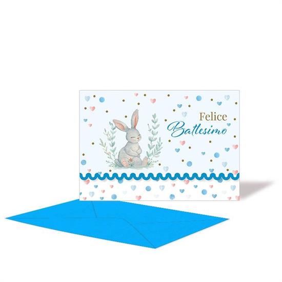 BIGLIETTO BATTESIMO P/SOLDI BIMBO