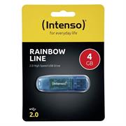 PENDRIVE INTENSO 4GB 2.0 RAINBOW LINE BLU