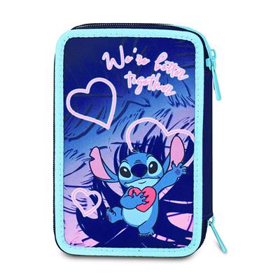 ASTUCCIO STITCH 3zip CUTE AND FLUFFY LILO & STITCH