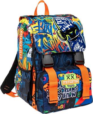 ZAINO MITAMA SKATE DREAM ESTENSIBILE 4zip