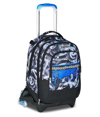 TROLLEY SEVEN JACK 3ruote QUICK GRAFFITI BOY DETACH