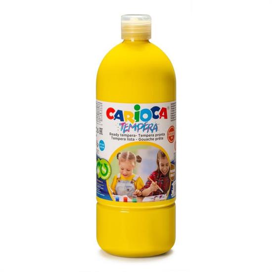 TEMPERA PRONTA CARIOCA 1000ml GIALLO PRIMARIO