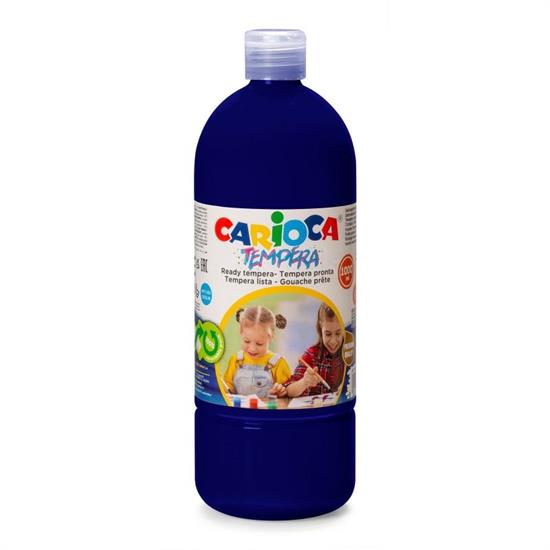 TEMPERA PRONTA CARIOCA 1000ml BLU SCURO