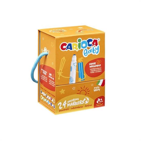 CARIOCA BABY BOX REGALO 24 PENNARELLI